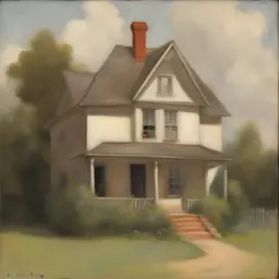a house by Margaret Brundage