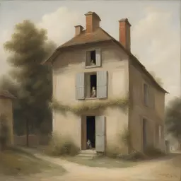 a house by Marie Guillemine Benoist