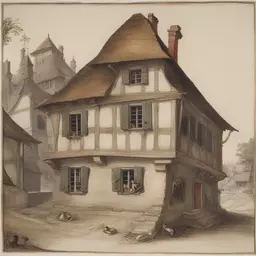 a house by Matthias Grünewald