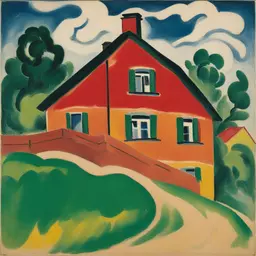 a house by Max Pechstein