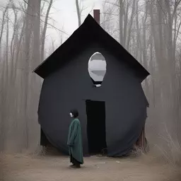 a house by Meryl McMaster