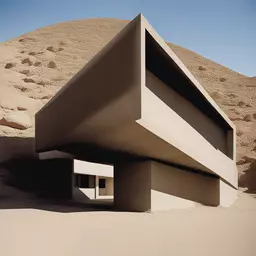 a house by Michael Heizer