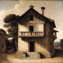 a house by Michelangelo Merisi Da Caravaggio
