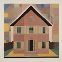 a house by Miriam Schapiro