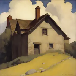 a house by NC Wyeth