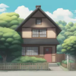 a house by NHK Animation