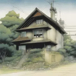a house by Naoki Urasawa
