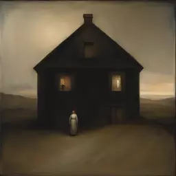 a house by Odd Nerdrum