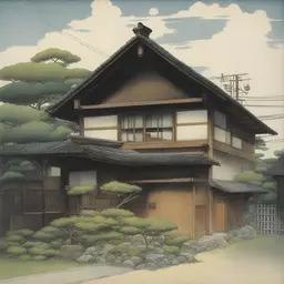a house by Ogawa Kazumasa