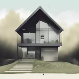 a house by Olivier Bonhomme