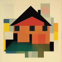 a house by Oskar Fischinger