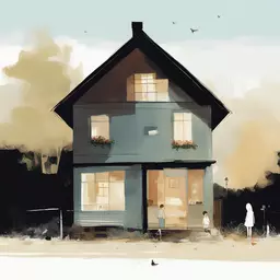 a house by Pascale Campion