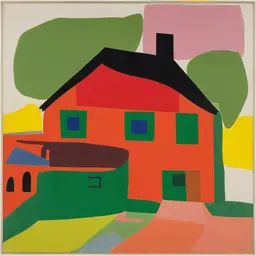 a house by Patrick Heron