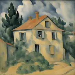 a house by Paul Cézanne