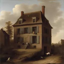 a house by Paulus Potter