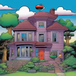 a house by Peter Bagge
