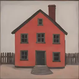 a house by Philip Guston