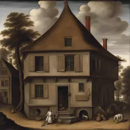 a house by Pieter Aertsen