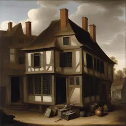 a house by Pieter Claesz