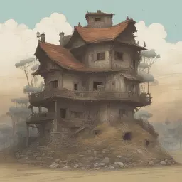 a house by Posuka Demizu