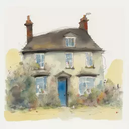 a house by Quentin Blake