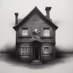a house by ROA