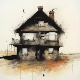 a house by Ralph Steadman