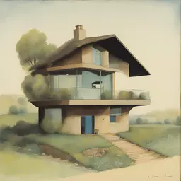 a house by Rene Laloux