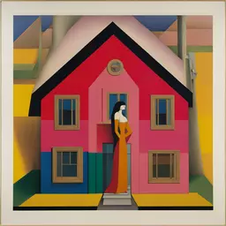 a house by Richard Lindner
