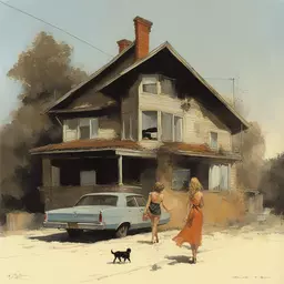 a house by Robert Mcginnis