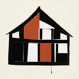 a house by Robert Motherwell