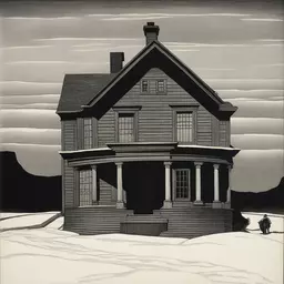 a house by Rockwell Kent