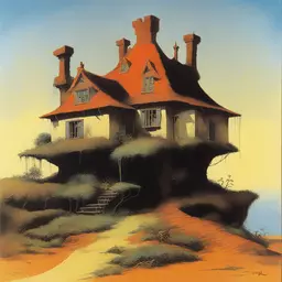 a house by Roger Dean