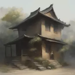 a house by Ruan Jia