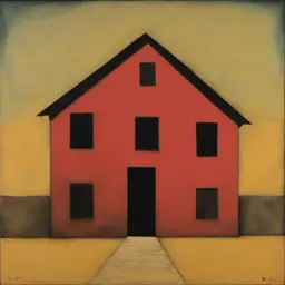 a house by Rufino Tamayo