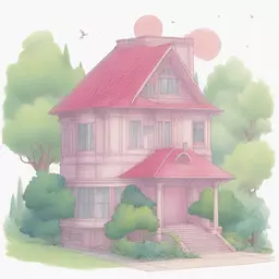 a house by Sailor Moon