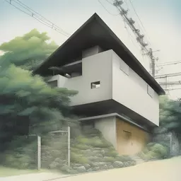a house by Shotaro Ishinomori