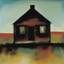 a house by Sidney Nolan