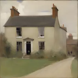 a house by Sir James Guthrie