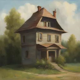 a house by Stanislav Poltavsky
