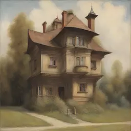 a house by Stanisław Szukalski