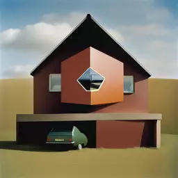 a house by Storm Thorgerson