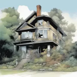 a house by Stuart Immonen