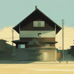 a house by Tatsuro Kiuchi