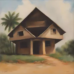 a house by Teophilus Tetteh