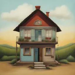 a house by Teresa Ramos
