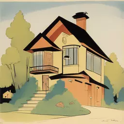 a house by Tex Avery