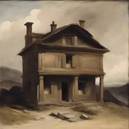 a house by Théodore Géricault