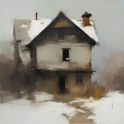 a house by Tibor Nagy
