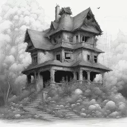 a house by Todd McFarlane